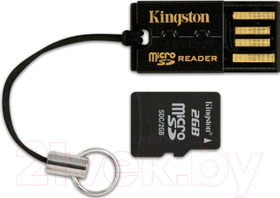 Картридер Kingston USB microSD/microSDHC Reader (FCR-MRG2)