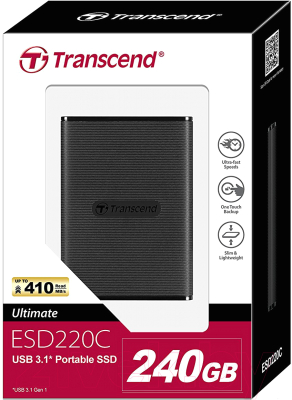 Внешний жесткий диск Transcend ESD220C 240GB (TS240GESD220C)
