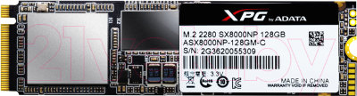 SSD диск A-data XPG SX8000 128GB (ASX8000NP-128GM-C)
