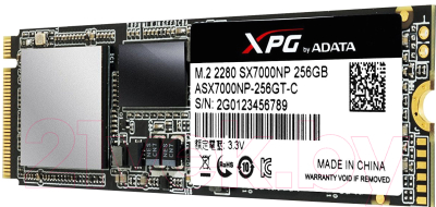 SSD диск A-data XPG SX7000 256GB (ASX7000NP-256GT-C)