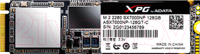 SSD диск A-data XPG SX7000 128GB  (ASX7000NP-128GT-C)