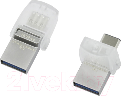 Usb flash накопитель Kingston Data Traveler microDuo 3C 128GB (DTDUO3C/128GB)