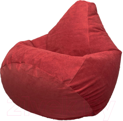 Бескаркасное кресло Flagman Груша Мега Г3.5-23 (красный)
