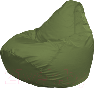 Бескаркасное кресло Flagman Груша Мега Super Г5.2-03 (оливковый)
