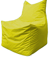 Бескаркасное кресло Flagman Фокс Ф2.2-08 (дюспо/желтый) - 