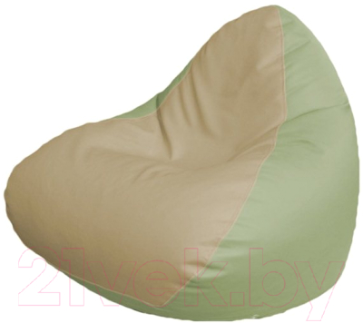 Бескаркасное кресло Flagman Relax P2.3-41 (светло-бежевый/светло-оливковый)