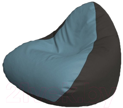 Бескаркасное кресло Flagman Relax P2.3-70 (голубой/черный)