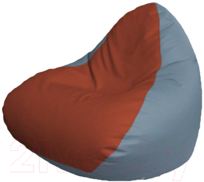 Бескаркасное кресло Flagman Relax P2.3-74 (красный/голубой)