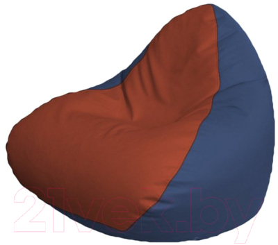 Бескаркасное кресло Flagman Relax P2.3-77 (красный/синий)