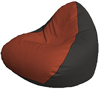 Бескаркасное кресло Flagman Relax P2.3-78 (красный/черный) - 