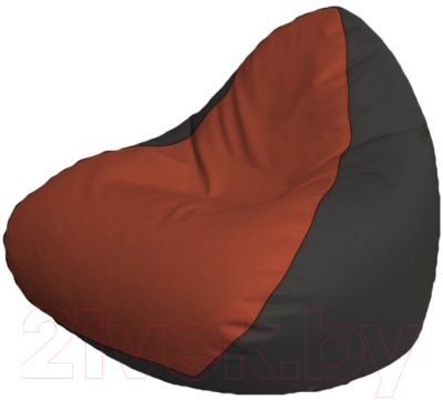 Бескаркасное кресло Flagman Relax P2.3-78 (красный/черный)