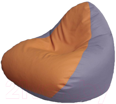 Бескаркасное кресло Flagman Relax P2.3-88 (оранжевый/сиреневый)