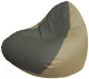 Бескаркасное кресло Flagman Relax P2.3-100 (серый/светло-бежевый) - 