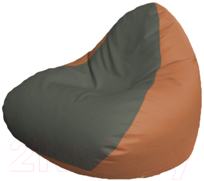 Бескаркасное кресло Flagman Relax P2.3-104 (серый/оранжевый)