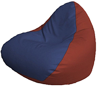 Бескаркасное кресло Flagman Relax P2.3-109 (синий/красный) - 