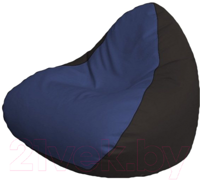 Бескаркасное кресло Flagman Relax P2.3-113 (синий/черный)