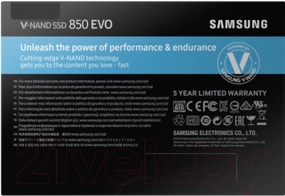 SSD диск Samsung 850 EVO 1TB (MZ-75E1T0B/EU)