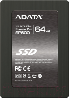 SSD диск A-data Premier Pro SP600 64GB (ASP600S3-64GM-C)