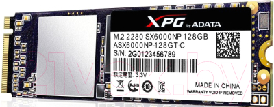 SSD диск A-data SX6000NP 128GB (ASX6000NP-128GT-C)