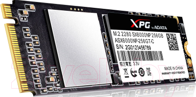 SSD диск A-data SX6000NP 256GB (ASX6000NP-256GT-C)