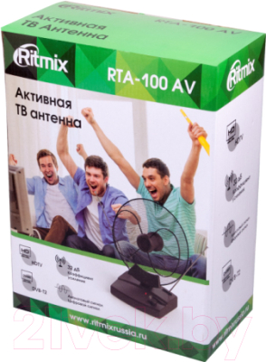 Цифровая антенна для ТВ Ritmix RTA-100 AV