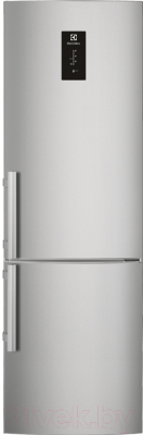 Холодильник с морозильником Electrolux EN3854NOX