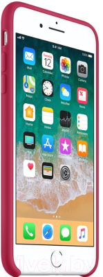 Чехол-накладка Apple Silicone Case for iPhone 8 Plus/7 Plus Rose Red / MQH52
