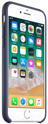 Чехол-накладка Apple Silicone Case для iPhone 8/7 Midnight Blue / MQGM2