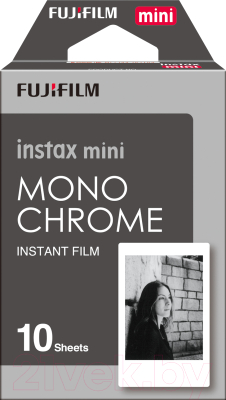 Фотоаппарат с мгновенной печатью Fujifilm Instax Mini 90 с фотопленкой (черный)