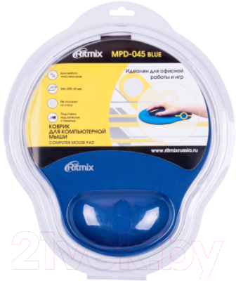 Коврик для мыши Ritmix MPD-045 (синий)