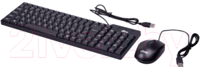 Клавиатура+мышь Ritmix RKC-010 (черный)