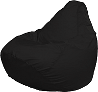 Бескаркасное кресло Flagman Груша Мега Super Г5.1-01 (черный) - 