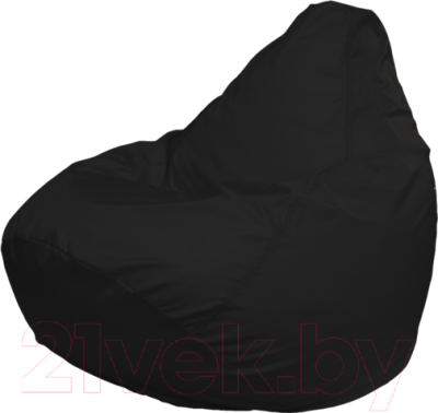 Бескаркасное кресло Flagman Груша Мега Super Г5.1-01 (черный)