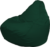 Бескаркасное кресло Flagman Груша Мега Super Г5.1-05 (темно-зеленый) - 
