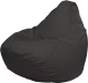 Бескаркасное кресло Flagman Груша Мега Super Г5.1-11 (темно-серый) - 