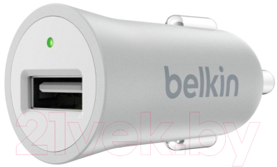 Адаптер питания автомобильный Belkin F8M730BTSLV (серебристый)