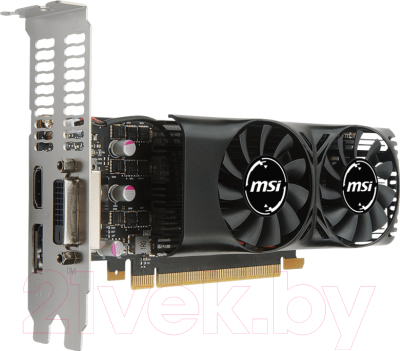 

Видеокарта MSI, GTX 1050 TI 4GT LP