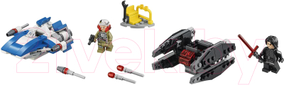 Конструктор Lego Star Wars Истребитель A против бесшумного истребителя СИД 75196