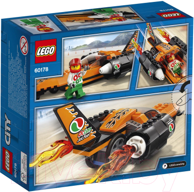 Конструктор Lego Гоночный автомобиль 60178