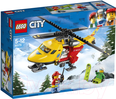 Конструктор Lego City Вертолёт скорой помощи 60179