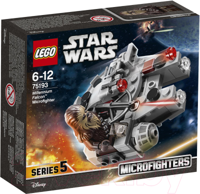 Конструктор Lego Star Wars Микрофайтер Сокол тысячелетия 75193