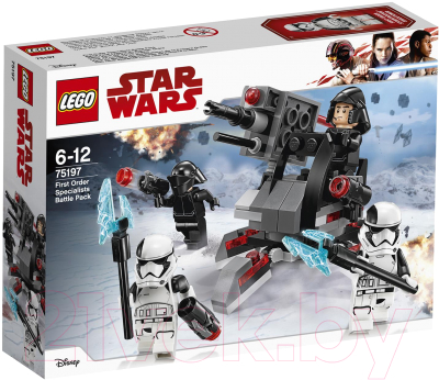 Конструктор Lego Star Wars Боевой набор специалистов Первого Ордена 75197