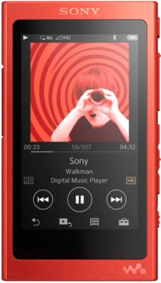 MP3-плеер Sony NW-A37HN (красный)