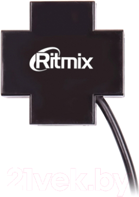 USB-хаб Ritmix CR-2404 (черный)
