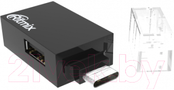 USB-хаб Ritmix CR-3391 (черный)
