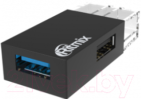 USB-хаб Ritmix CR-3391 (черный)
