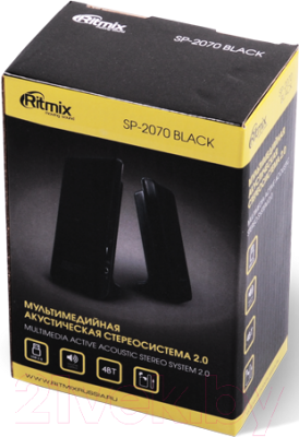 Мультимедиа акустика Ritmix SP-2070 (черный)