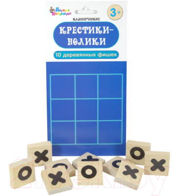 

Настольная игра Десятое королевство, Крестики-нолики / 02654