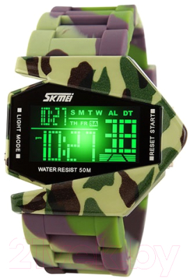 Часы наручные мужские Skmei 0817BM-1 (зеленый)
