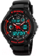 Часы наручные мужские Skmei 0931-3 (черный/красный) - 